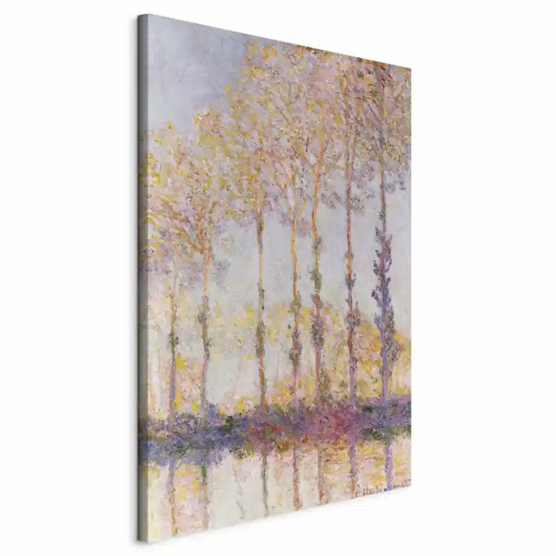 Reducere de preț Tablou - Poplars on the Bank of the River Epte