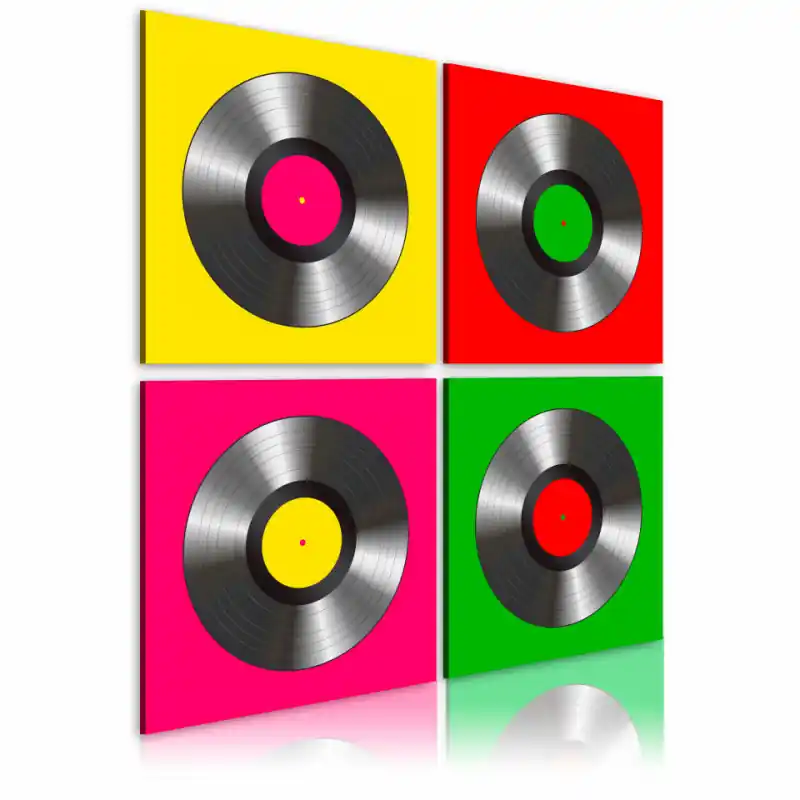 Reducere specială Tablou - Vinyls Pop art