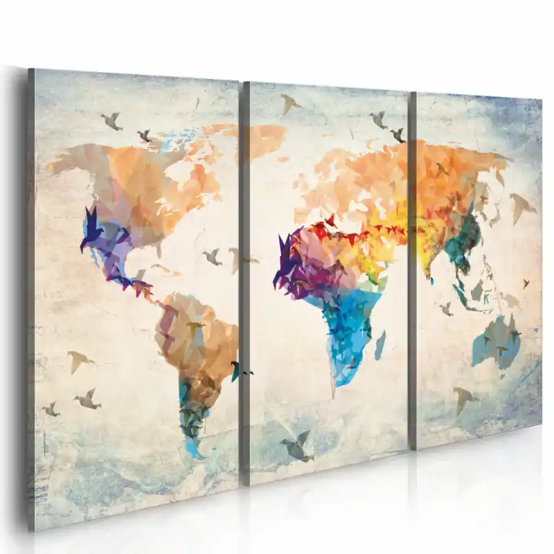 Tablou - Free as a bird - triptych Livrare rapidă