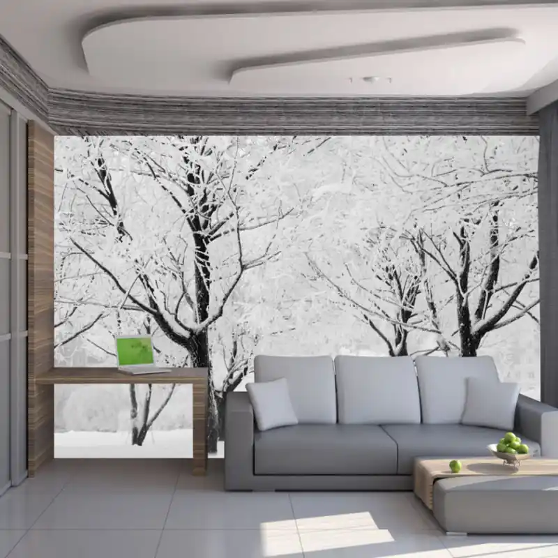 Fototapet - Trees - winter landscape Reducere extra