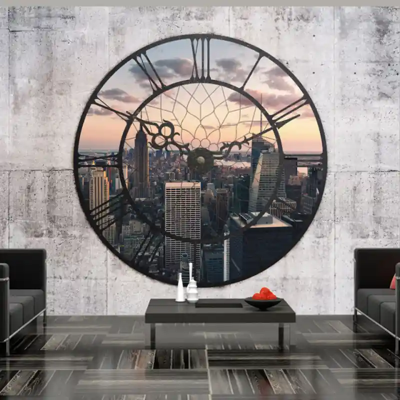 Reducere extra Fototapet - NYC Time Zone