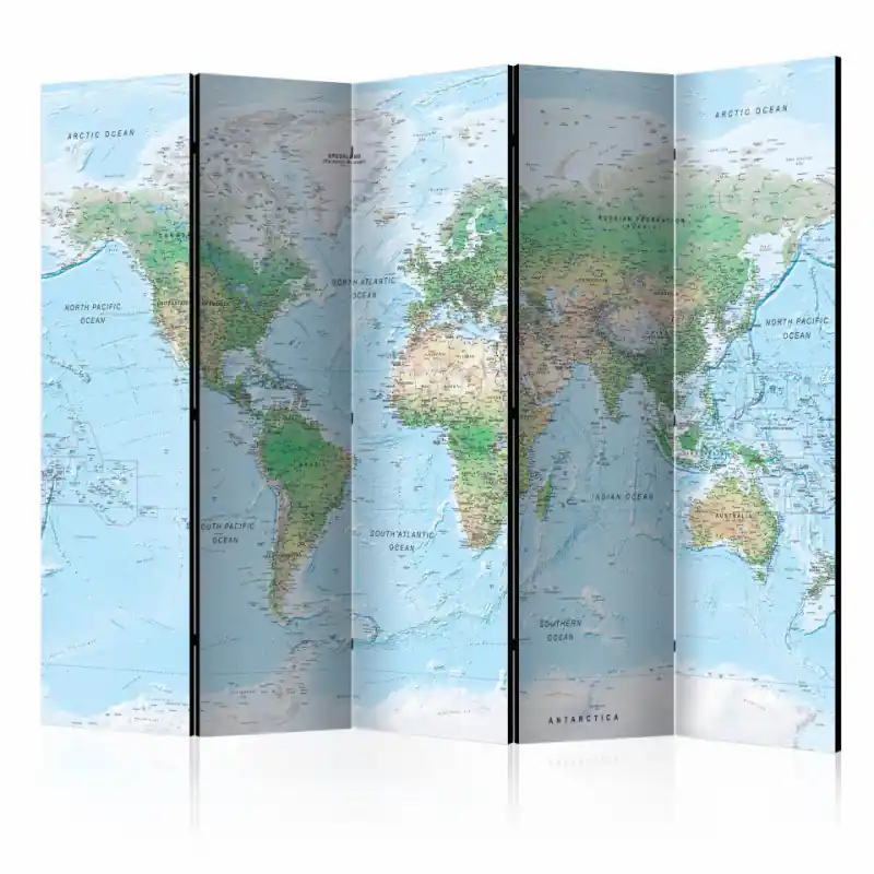 Vezi acum Paravan - World Map [Room Dividers]