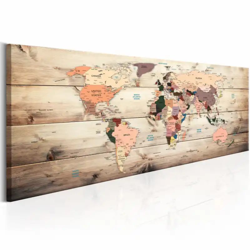 Plată securizată Tablou - World Maps Map of Dreams