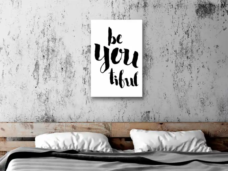 Ofertă limitată Tablou - Be-you-tiful (1 Part) Vertical
