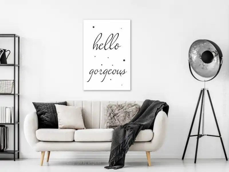 Tablou - Hello Gorgeous (1 Part) Vertical Cel mai vândut