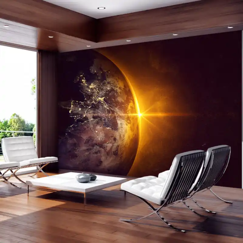 Fototapet - Golden Earth Calitate înaltă