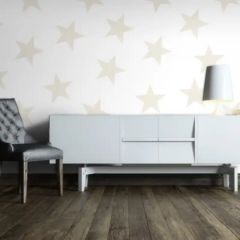 Cel mai vândut Fototapet - Beige Star