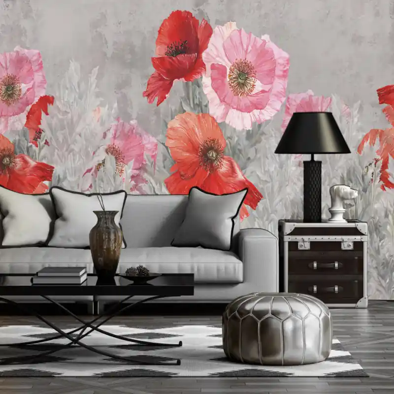 Disponibil imediat Fototapet - Gray Meadow