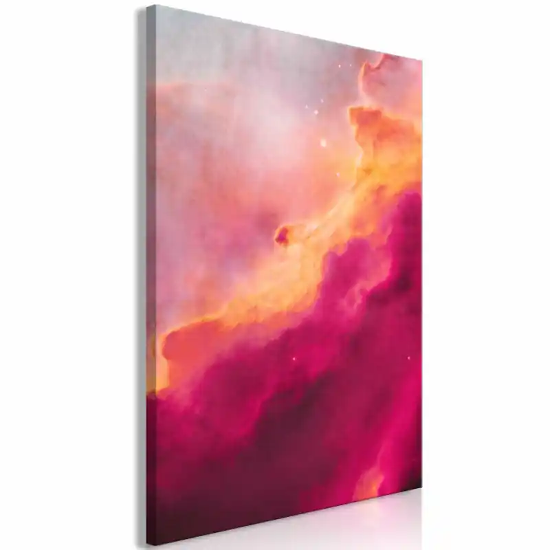 Ofertă de sezon Tablou - Pink Nebula (1 Part) Vertical