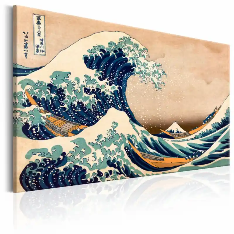 Tablou - The Great Wave off Kanagawa (Reproduction) Popular