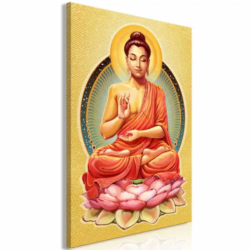 Cumpărături sigure Tablou - Peace of Buddha (1 Part) Vertical