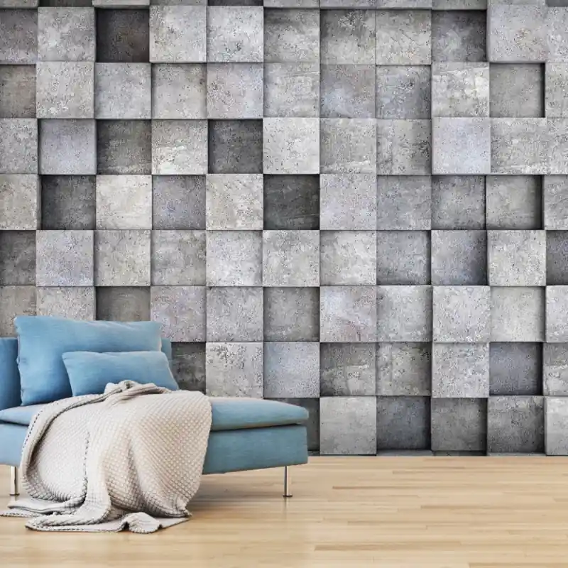 Ultima șansă Fototapet - Concrete Cube