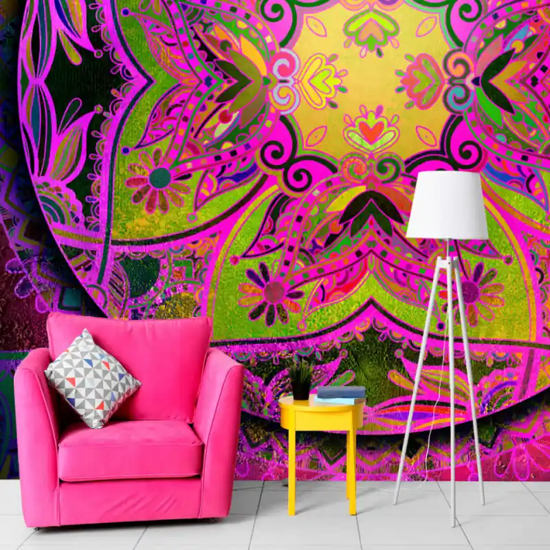 Nu rata Fototapet - Mandala Pink Expression