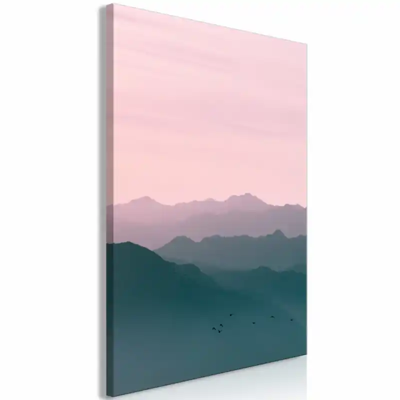 Tablou - Mountain At Sunrise (1 Part) Vertical Mai ieftin