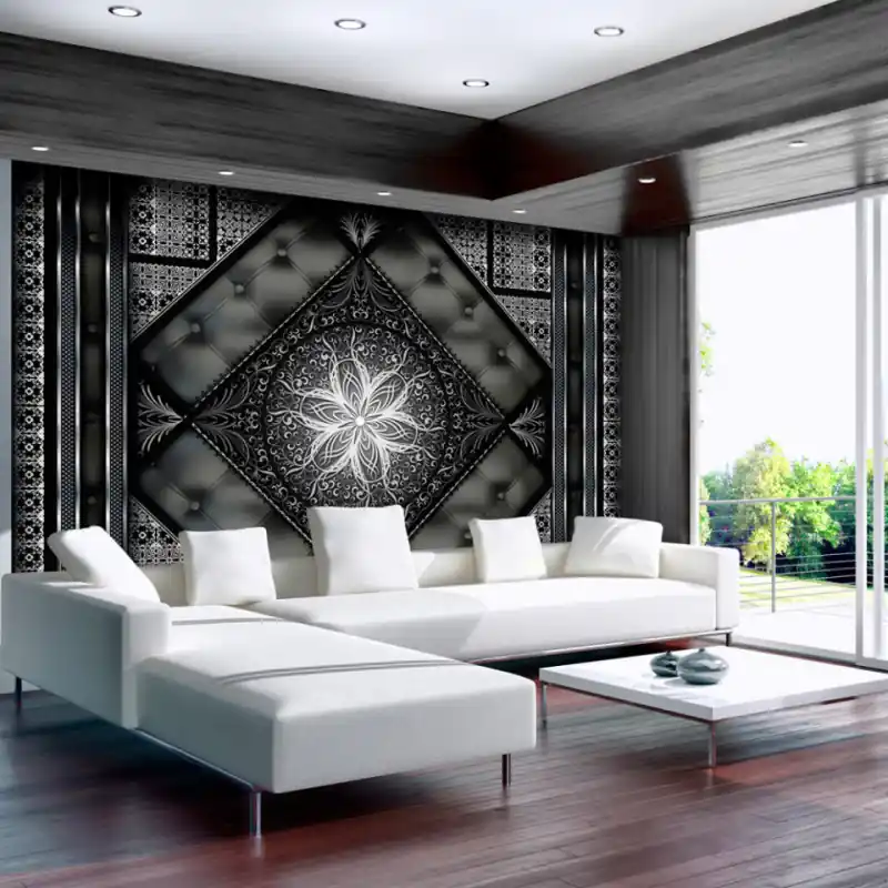 Fototapet - Black mosaic Popular
