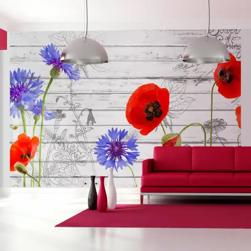 Reducere de preț Fototapet - Wildflowers