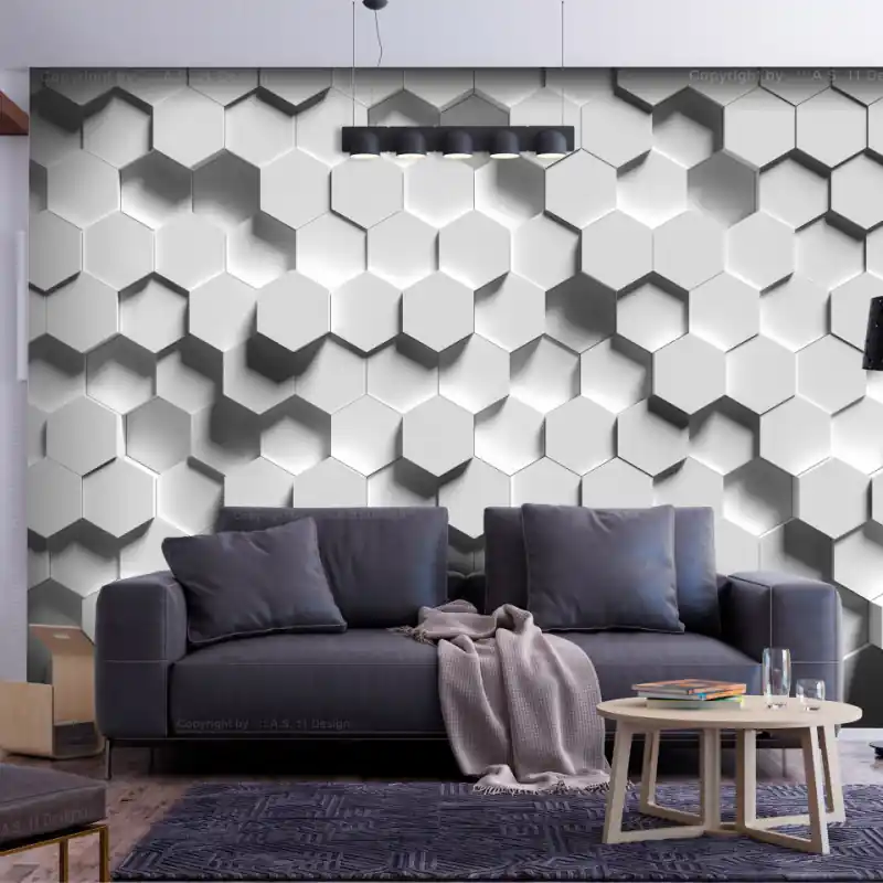 Fototapet - Hexagonal Awareness Cel mai vândut