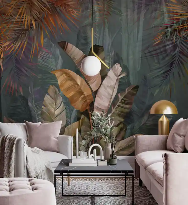 Cel mai bun preț Tapet Peisaj Tropical in colors