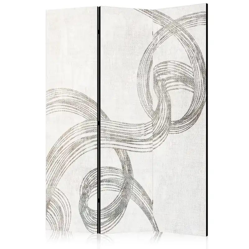 Cumpără online Paravan - Abstract - ribbons of grey