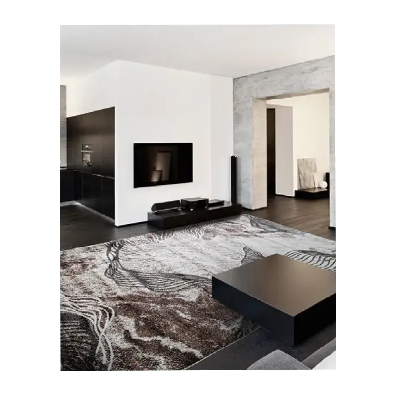 Covor Phoenix design abstract maro-bej 5034-744 Mai ieftin