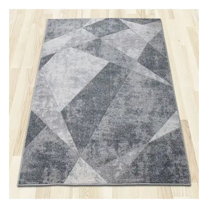 Covor Beenom design geometric gri-bej 1003-155 Reducere specială