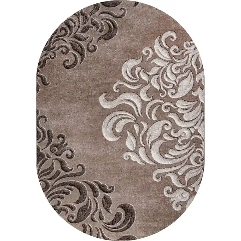 Calitate înaltă Covor Modern Oval Mira Mare 24031