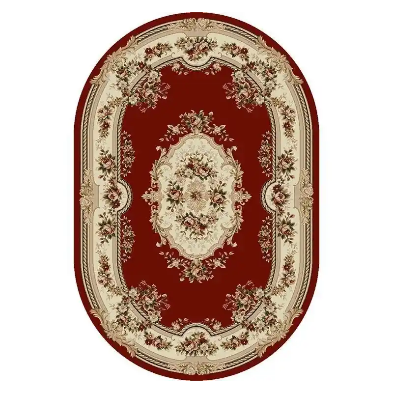 Promoție Covor clasic cu flori oval 575
