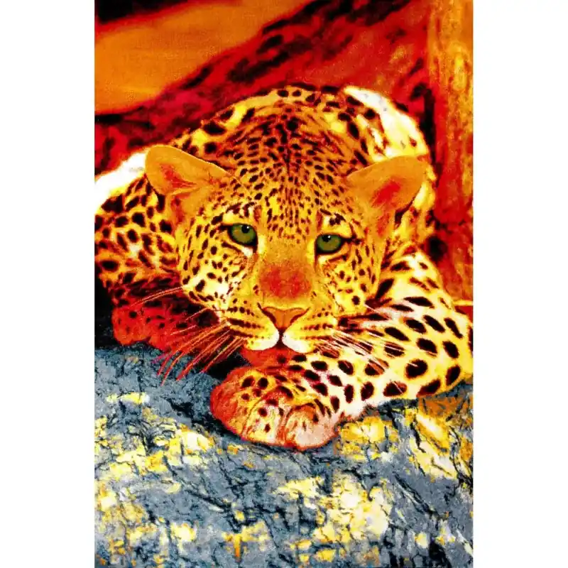 Plată sigură Covor Kolibri 11123-120 Leopard Multicolor