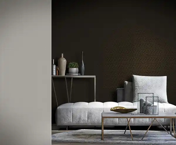 Cel mai vândut Tapet geometric gri Zambaiti colectia Philipp Plein