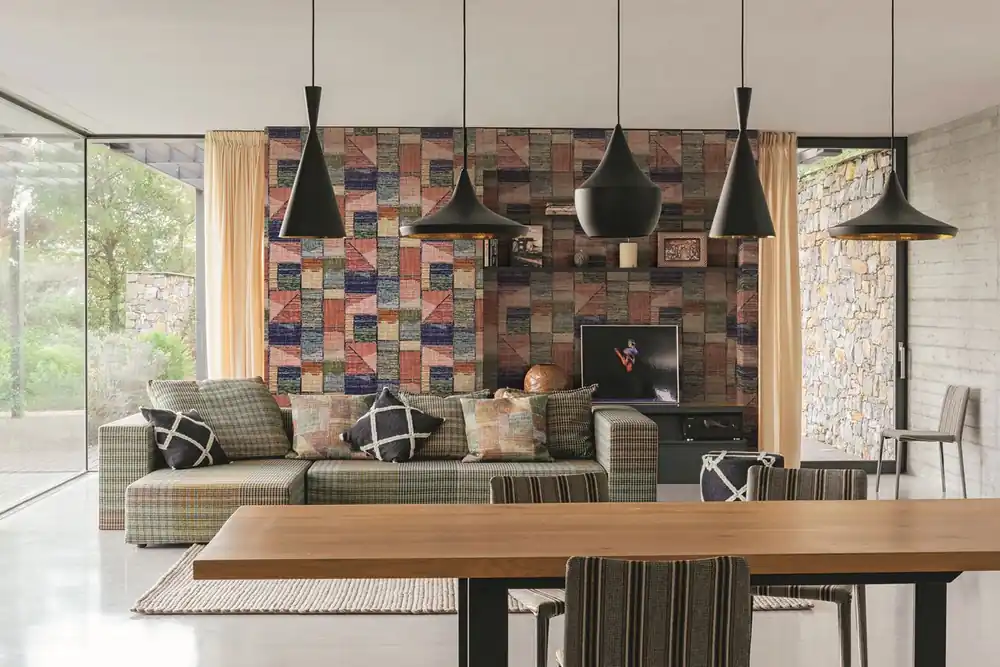Tapet geometric Jannelli & Volpi colectia Missoni 3 Ofertă exclusivă