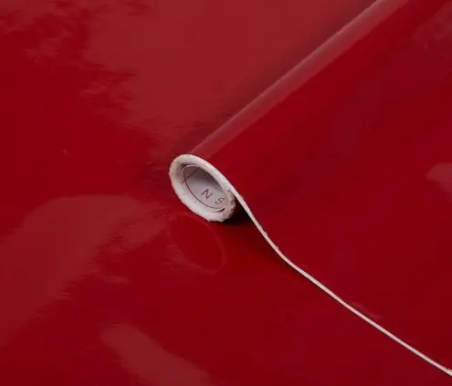 Folie autocolanta d-c-fix pentru mobilier culoare rosu lucios Cel mai vândut