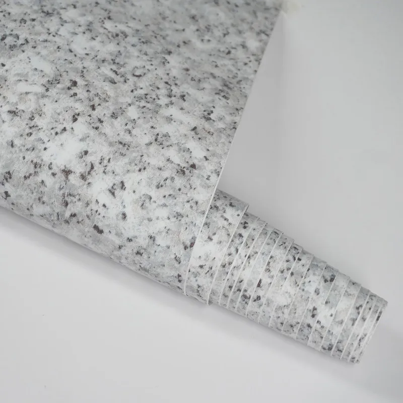 Livrare expres Autocolant decorativ pentru mobila si perete model granit gri 67.5cm x 15m