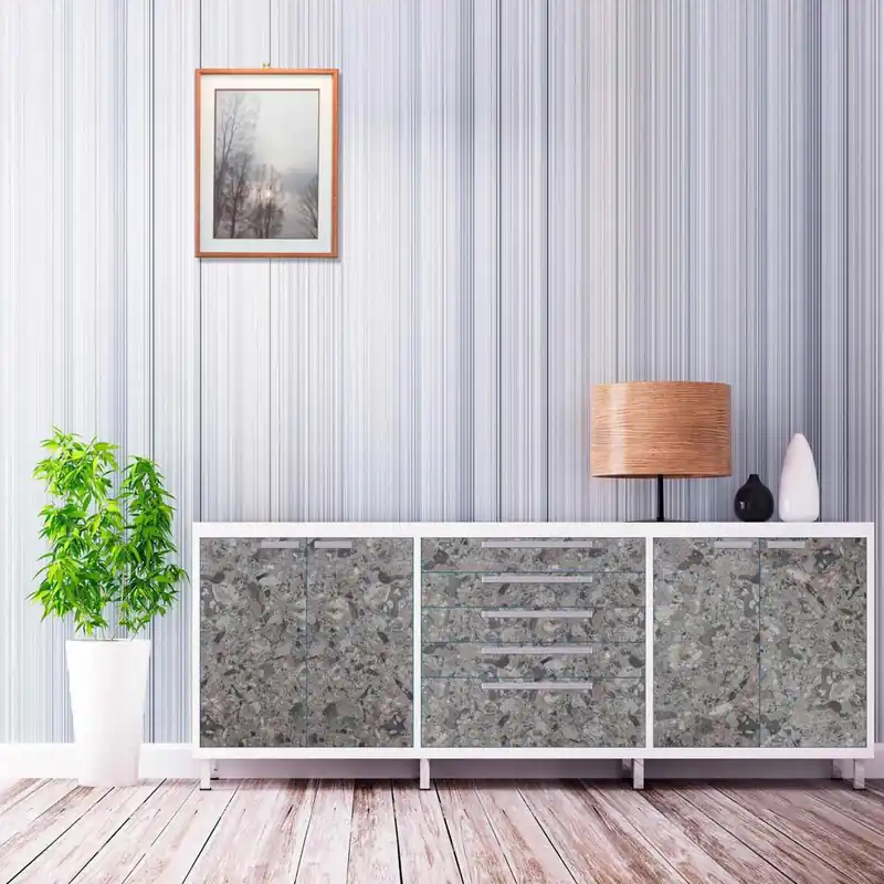 Super ofertă Autocolant decorativ pentru mobila si perete model marmura gri 67.5cm x 2m