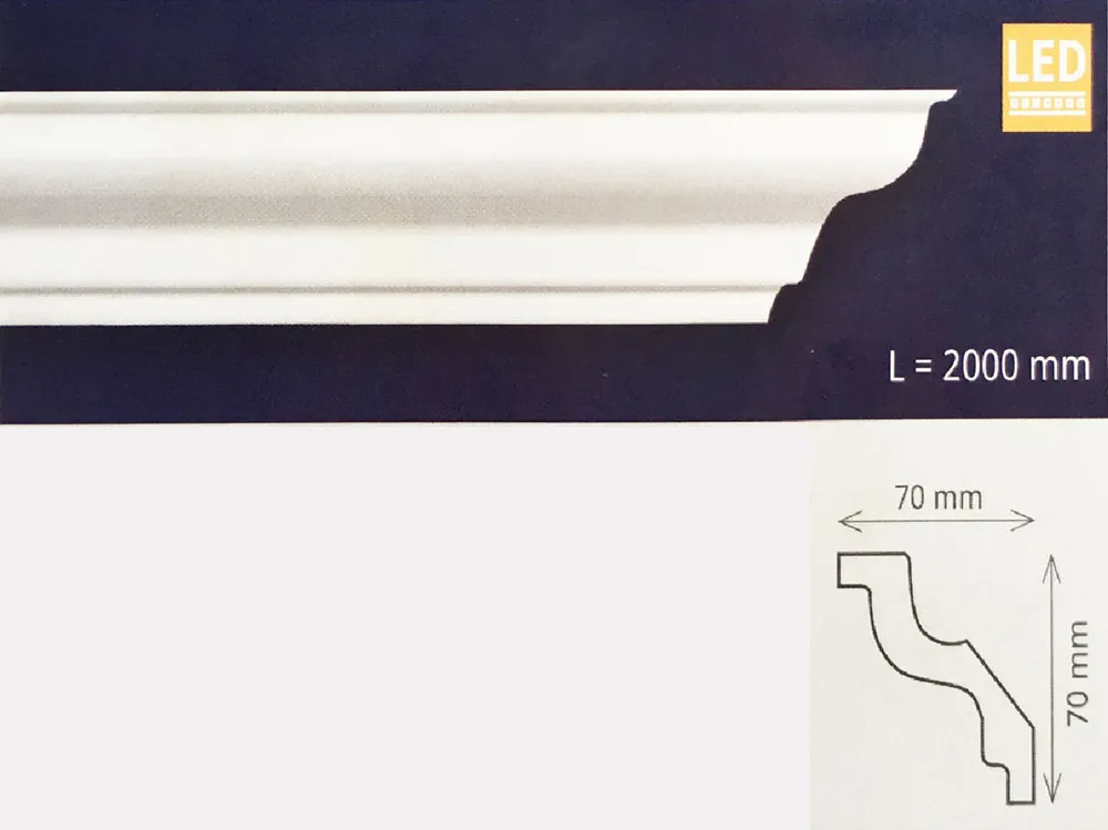 Reduceri Bagheta decorativa M100, pentru iluminat cu leduri