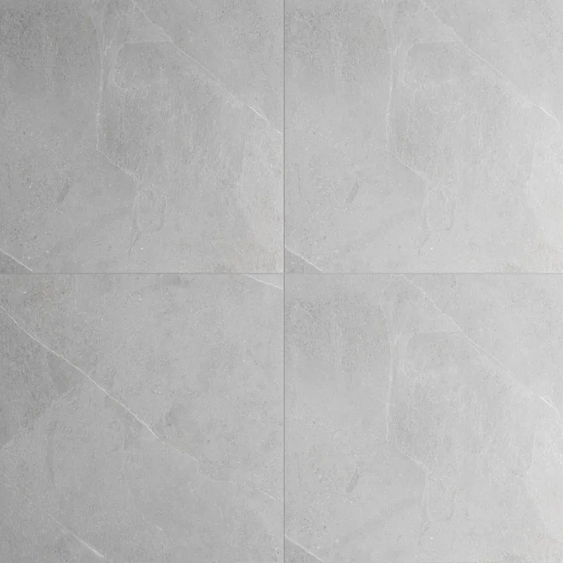 Bestseller Gresie antiderapanta exterior / interior Grande Silver, 60 x 60 x 2 cm, mata, portelanata, rectificata, aspect ciment