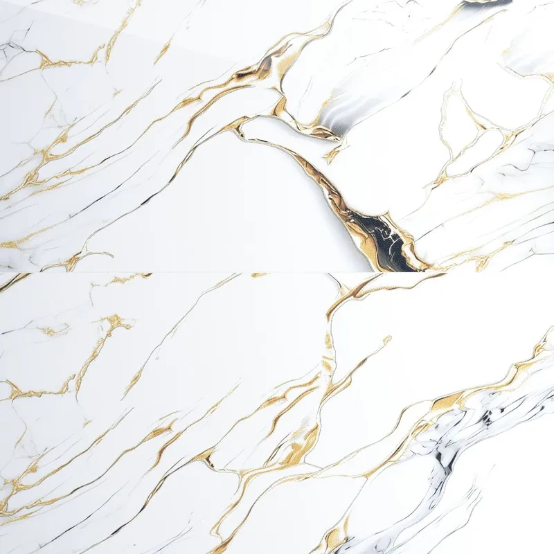 Preț redus Gresie cu insertii aurii Onyx Waves Gold Insert Carving, 60X120, lucioasa