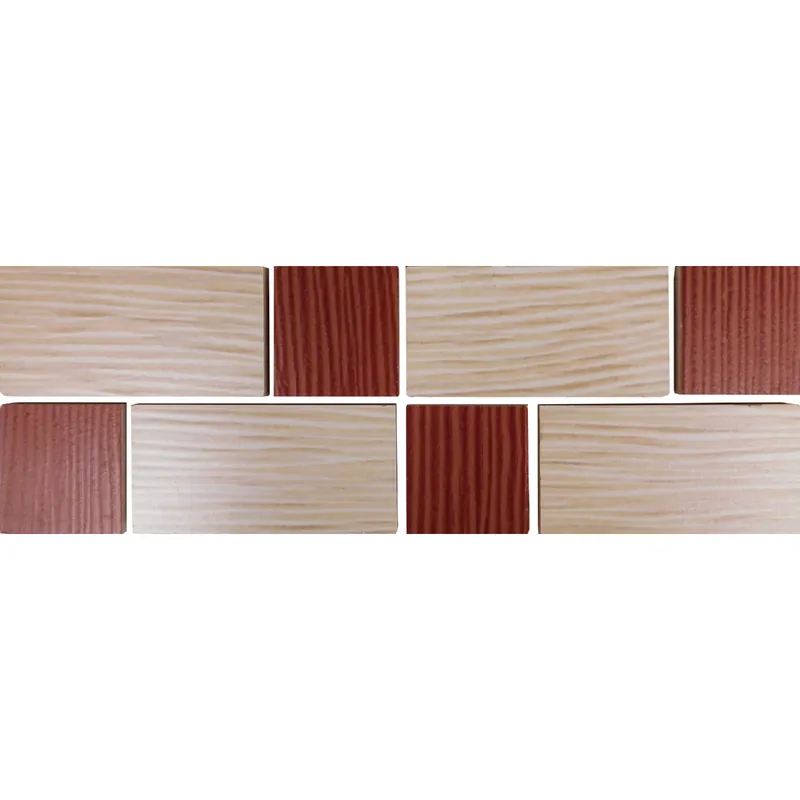 Brau decorativ faianta baie / bucatarie Wenge Multi Cherry, 8 x 25 Popular