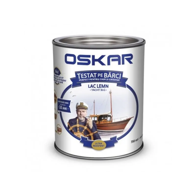 Plată sigură Lac Oskar Yacht Trandafir 2.5 L