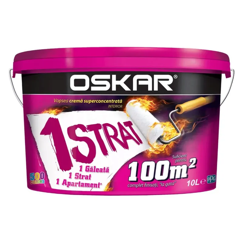 Bestseller Vopsea lavabila pentru interior Oskar 1 Strat 10 L