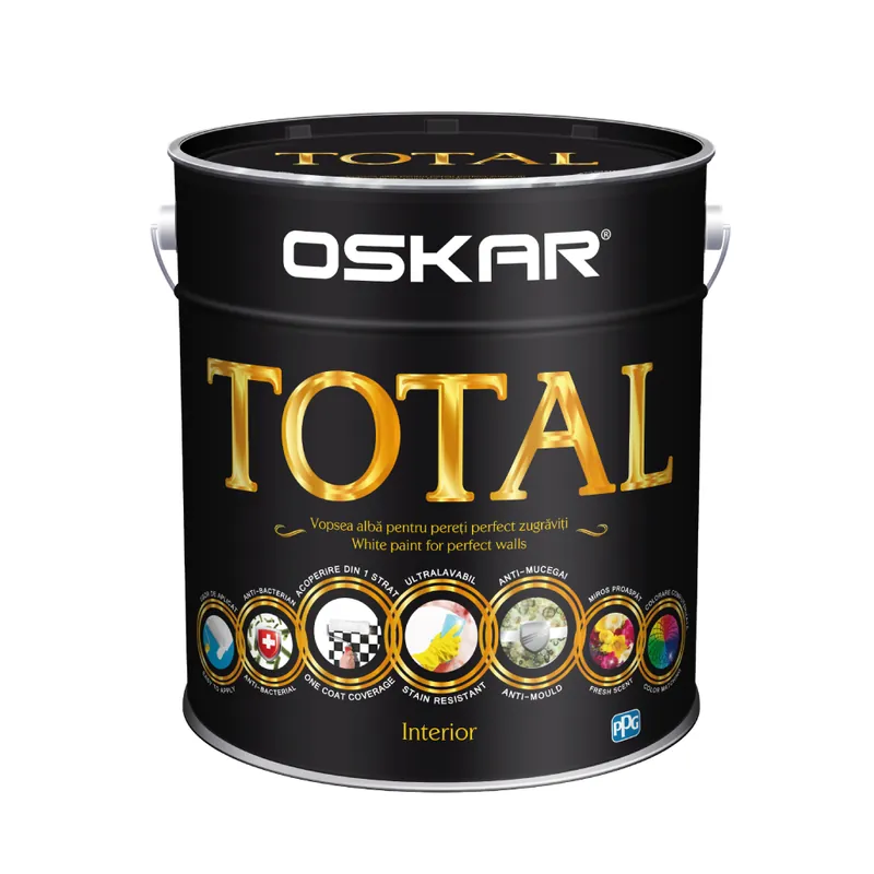 Ofertă specială Vopsea superlavabila Oskar Total interior 5 L