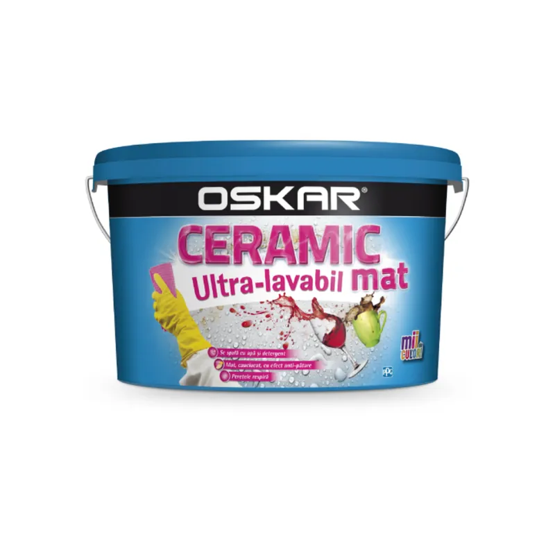 Discount Vopsea ultralavabila pentru interior/exterior Oskar Ceramic mat 2.5 L