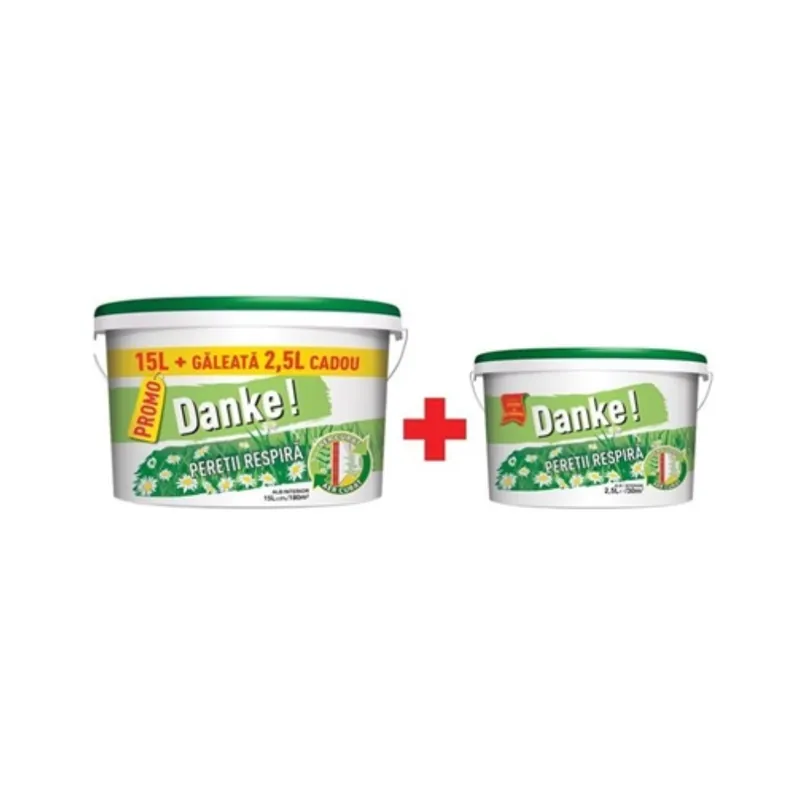 Pachet Danke interior 15 L + Danke interior 2.5 L gratuit Cumpără online