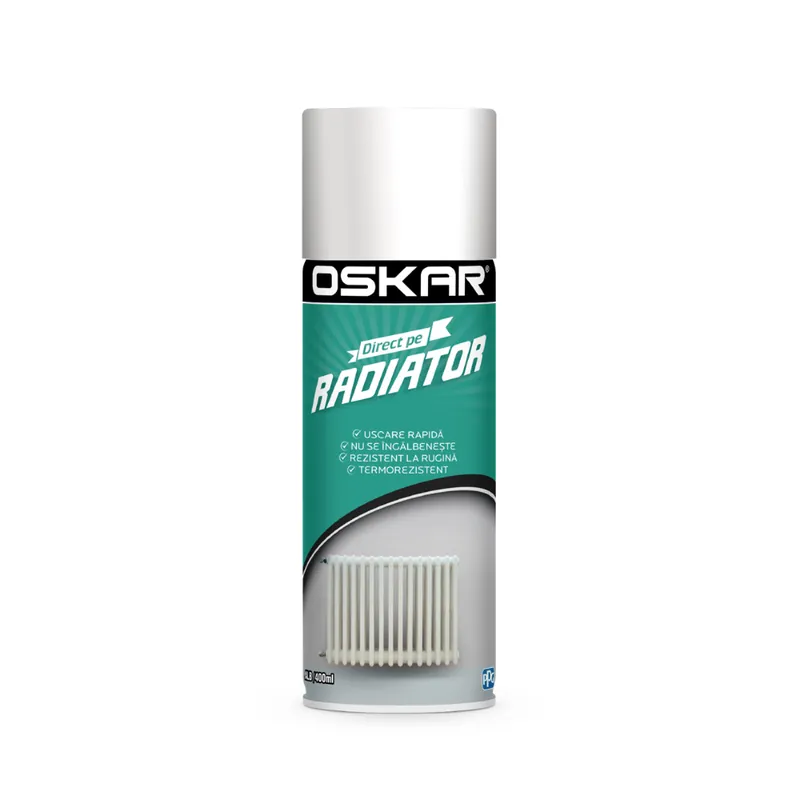 Vezi acum Spray vopsea Oskar Direct pe radiator, 400 ml
