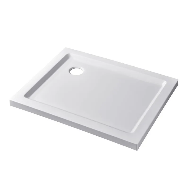 Cadita dus dreptunghiulara Slim Bella, acril, 120 x 80 x 5 cm Ultima șansă