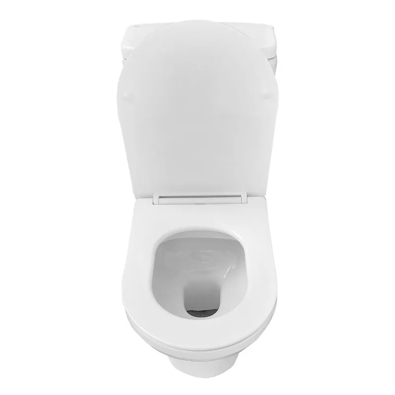 Promoție Set vas WC pe pardoseala Harmony cu rezervor si capac soft close duroplast + mecanism (evacuare laterala)