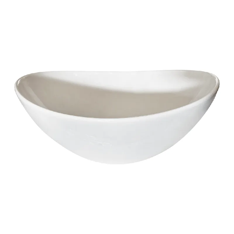 Ofertă de sezon Lavoar oval slim pe blat Nova, 40 cm, alb