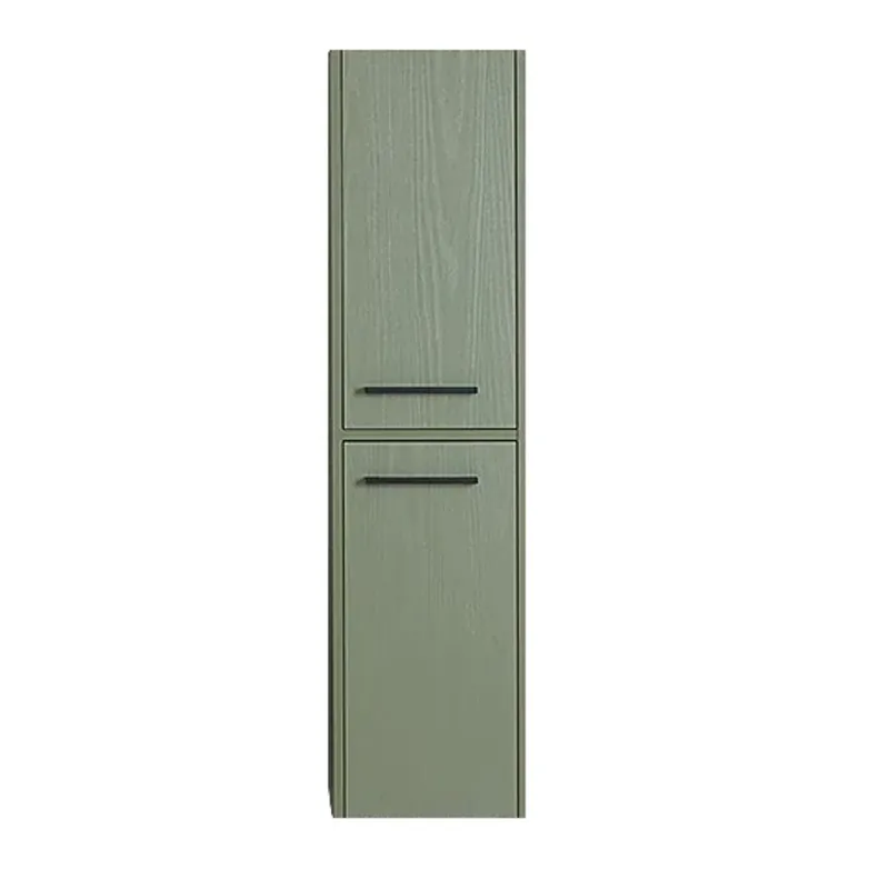 Plată securizată Dulap baie suspendat Sofia, verde, 140 cm