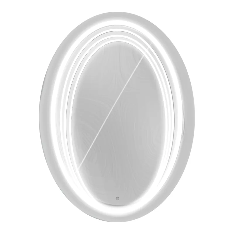 Oglinda baie cu LED si buton touch, L-1154, 60x80 cm Promoție