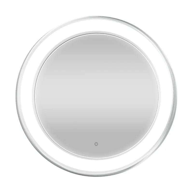 Premium Oglinda baie cu LED si buton touch L-1142, 70x70 cm