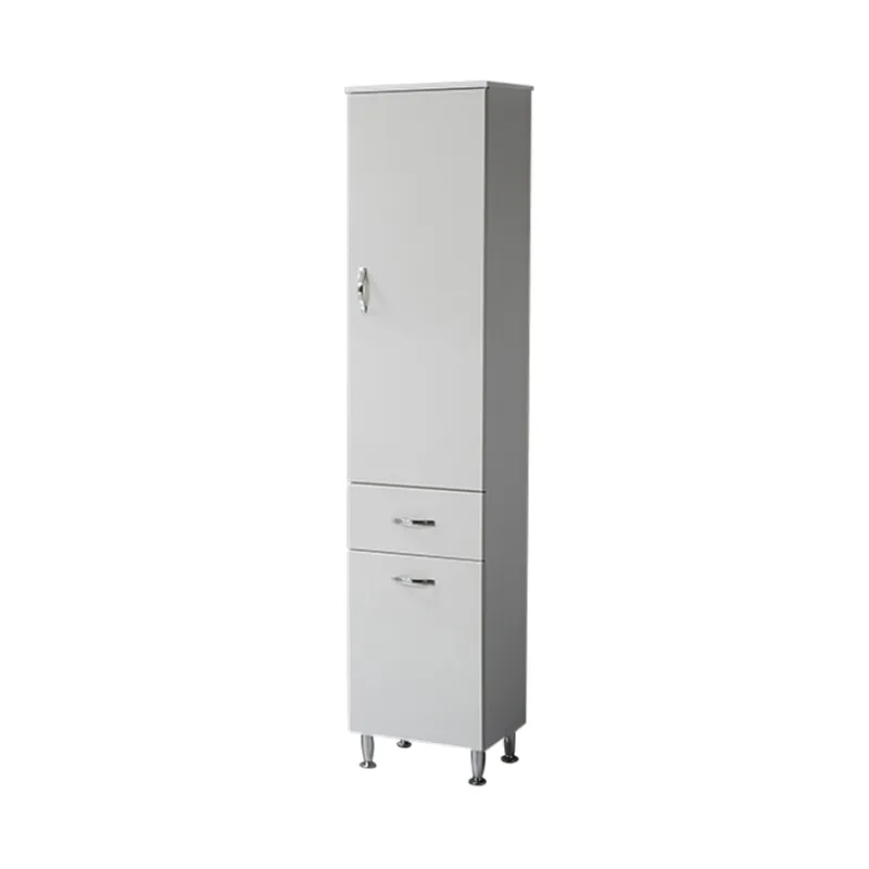 Dulap soldat baie Olimpos, alb, 40x190 cm Reducere extra